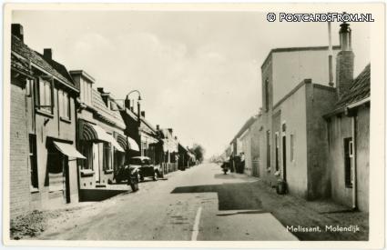 ansichtkaart: Melissant, Molendijk