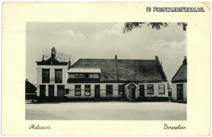 Melissant, Dorpsplein ansichtkaart: Melissant, Dorpsplein