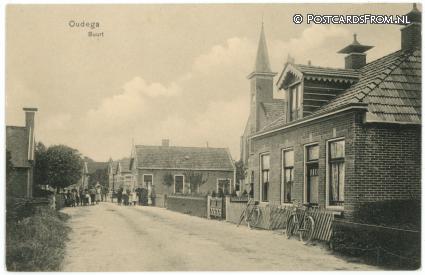 Oudega Sm., Buurt ansichtkaart: Oudega Sm., Buurt