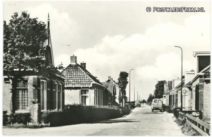 Lollum, Noorderend ansichtkaart: Lollum, Noorderend