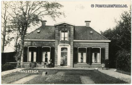 ansichtkaart: Minnertsga, --