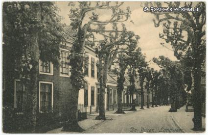 ansichtkaart: Langweer, De Buren