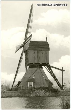 ansichtkaart: Molenaarsgraaf, De Middelmolen