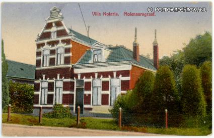 ansichtkaart: Molenaarsgraaf, Villa Notaris