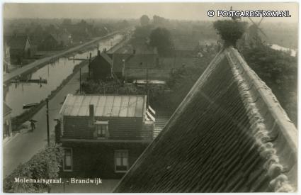 Molenaarsgraaf, Brandwijk. Ooievaarsnest ansichtkaart: Molenaarsgraaf, Brandwijk. Ooievaarsnest