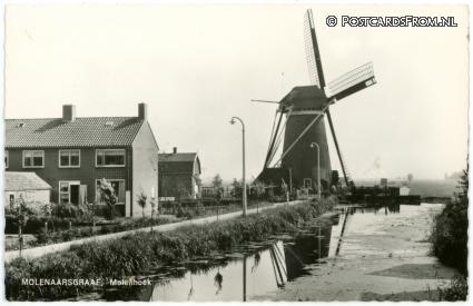 ansichtkaart: Molenaarsgraaf, Molenhoek