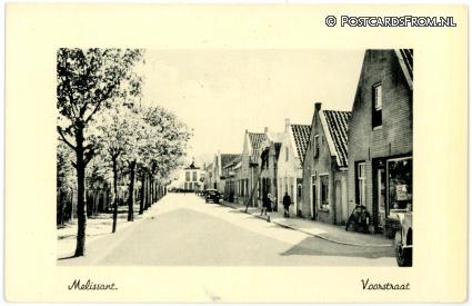 Melissant, Voorstraat ansichtkaart: Melissant, Voorstraat