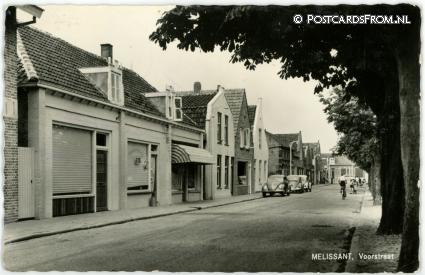 Melissant, Voorstraat ansichtkaart: Melissant, Voorstraat