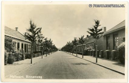 ansichtkaart: Melissant, Binnenweg