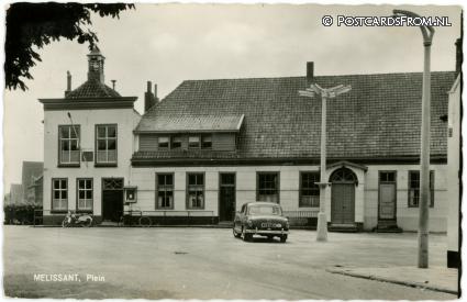 Melissant, Plein ansichtkaart: Melissant, Plein