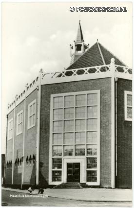 Maassluis, Immanuelkerk ansichtkaart: Maassluis, Immanuelkerk