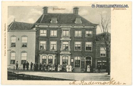 ansichtkaart: Maassluis, Postkantoor