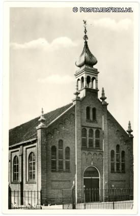 Rijsoord, Geref. Kerk ansichtkaart: Rijsoord, Geref. Kerk
