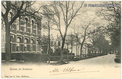 Zuidhorn, Groete uit ansichtkaart: Zuidhorn, Groete uit