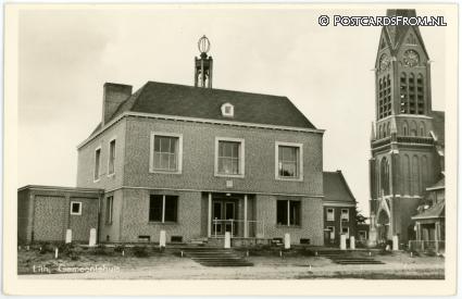 ansichtkaart: Lith, Gemeentehuis