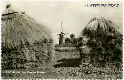 ansichtkaart: Luyksgestel, De Zwarte Molen