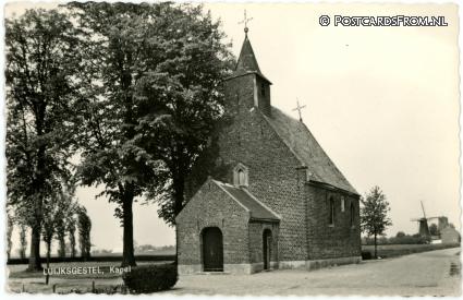 ansichtkaart: Luyksgestel, Kapel