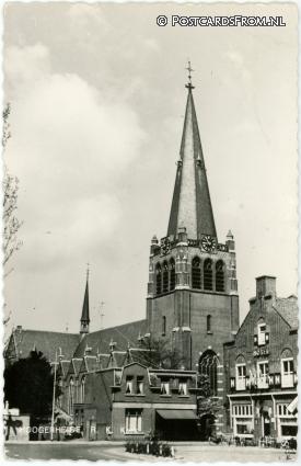 Hoogerheide, R.K. Kerk ansichtkaart: Hoogerheide, R.K. Kerk