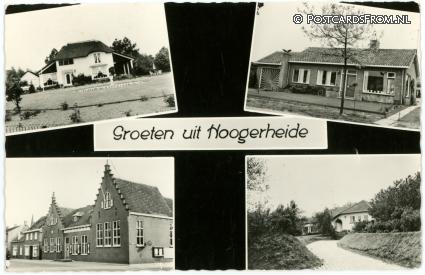 Hoogerheide, Groeten uit ansichtkaart: Hoogerheide, Groeten uit