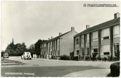 Hoogerheide, Putseweg ansichtkaart: Hoogerheide, Putseweg