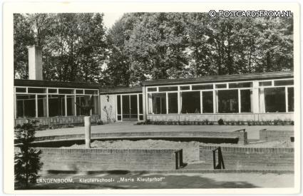 Langenboom, Kleuterschool 'Maria Kleuterhof' ansichtkaart: Langenboom, Kleuterschool 'Maria Kleuterhof'