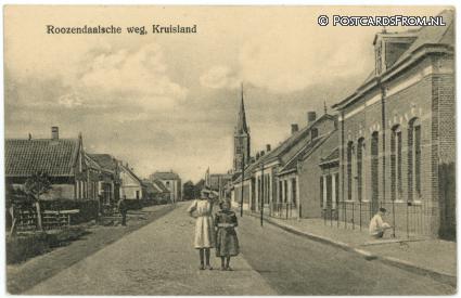 Kruisland, Roozendaalsche weg ansichtkaart: Kruisland, Roozendaalsche weg