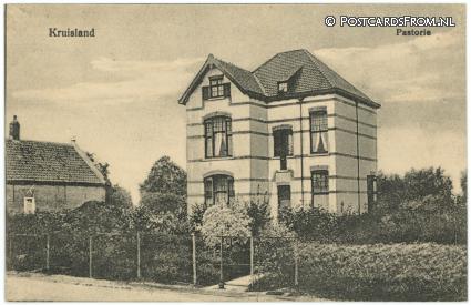 Kruisland, Pastorie ansichtkaart: Kruisland, Pastorie