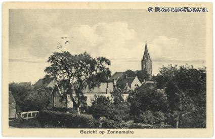 ansichtkaart: Zonnemaire, Gezicht op