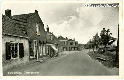 ansichtkaart: Zonnemaire, Dorpsgezicht