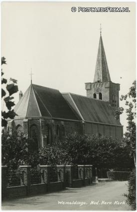 ansichtkaart: Wemeldinge, Ned. Herv. Kerk