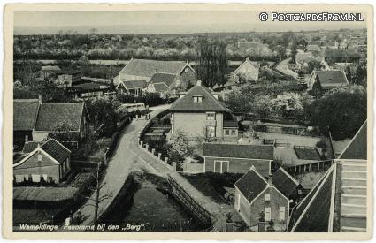 Wemeldinge, Panorama bij den 'Berg' ansichtkaart: Wemeldinge, Panorama bij den 'Berg'