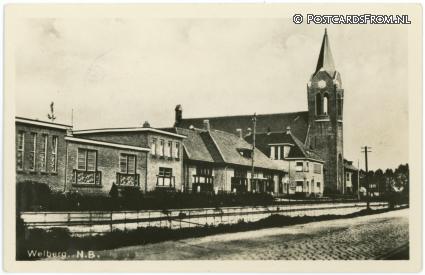 ansichtkaart: Steenbergen NB, Welberg