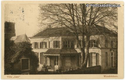 Woudrichem, Villa 'Lau' ansichtkaart: Woudrichem, Villa 'Lau'