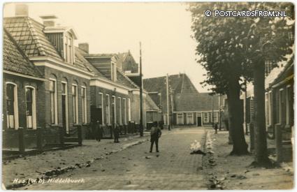 Nes Noardeast-Fryslan, ? Middelbuurt ansichtkaart: Nes Noardeast-Fryslan, ? Middelbuurt