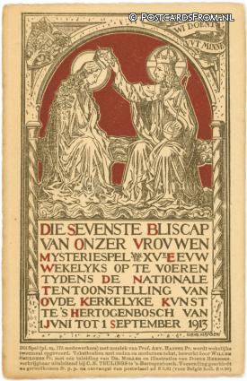 ansichtkaart: 's-Hertogenbosch, Die Sevenste Bliscap