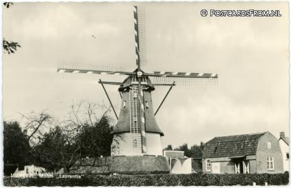 ansichtkaart: Milheeze, Molen 'Laurentia'