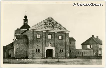 ansichtkaart: Maren-Kessel, Maren. R.K. Kerk