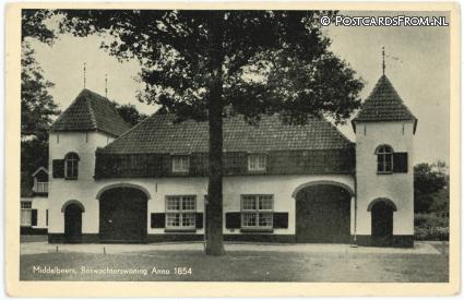 Middelbeers, Boschwachterswoning Anno 1854 ansichtkaart: Middelbeers, Boschwachterswoning Anno 1854