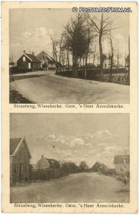 ansichtkaart: 's-Heer Arendskerke, Straatweg