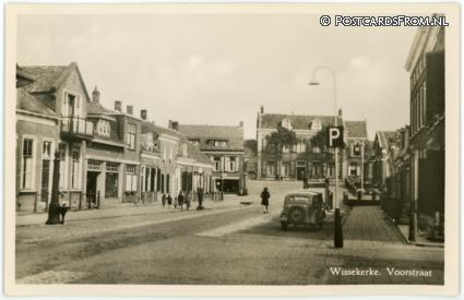 ansichtkaart: Wissenkerke, Voorstraat