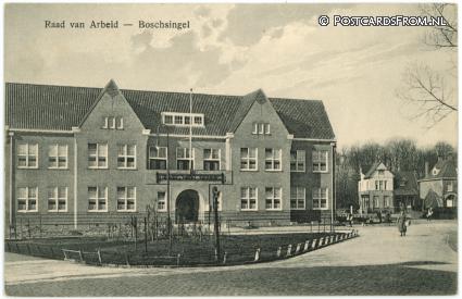 Winschoten, Raad van Arbeid - Boschsingel ansichtkaart: Winschoten, Raad van Arbeid - Boschsingel