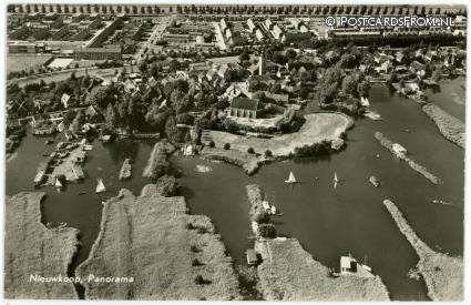 Nieuwkoop, Panorama ansichtkaart: Nieuwkoop, Panorama