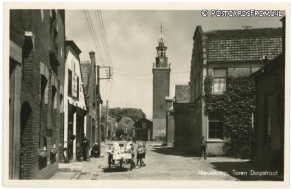 Nieuwkoop, Toren Dorpstraat ansichtkaart: Nieuwkoop, Toren Dorpstraat