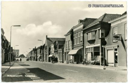 Numansdorp, Voorstraat ansichtkaart: Numansdorp, Voorstraat