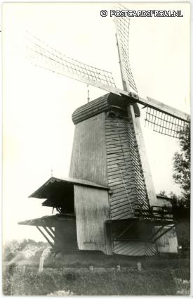 Numansdorp, 'Mijn Genoegen' 1834 overgebracht uit Dordrecht ansichtkaart: Numansdorp, 'Mijn Genoegen' 1834 overgebracht uit Dordrecht