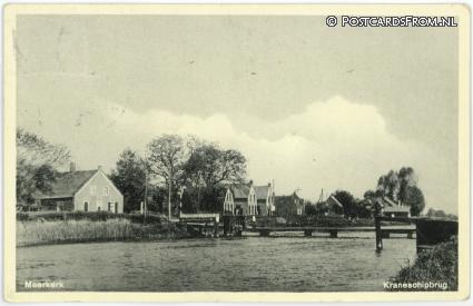 ansichtkaart: Meerkerk, Kraneschipbrug