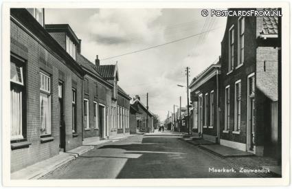 ansichtkaart: Meerkerk, Zouwendijk