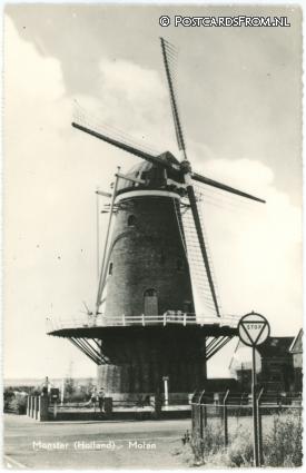 Monster, Molen ansichtkaart: Monster, Molen