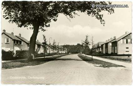 Oosterwolde FR, Oerkampweg ansichtkaart: Oosterwolde FR, Oerkampweg
