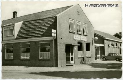 Anna Paulowna, 'Het Wapen van Holland' Stationsweg 2 ansichtkaart: Anna Paulowna, 'Het Wapen van Holland' Stationsweg 2